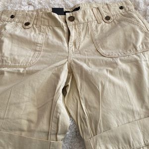 Vintage Calvin Klein Jeans size 10 Bermuda sand color shorts. New with tags!